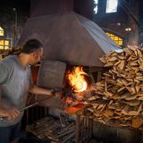 Glasbläser auf Mallorca