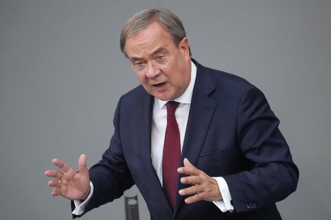 Armin Laschet (CDU) spricht im Deutschen Bundestag