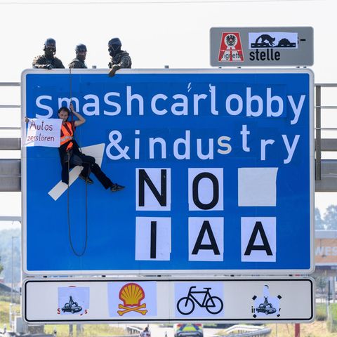 Proteste: Der erste Tag der IAA bietet einen Vorgeschmack auf das Chaos, das München droht