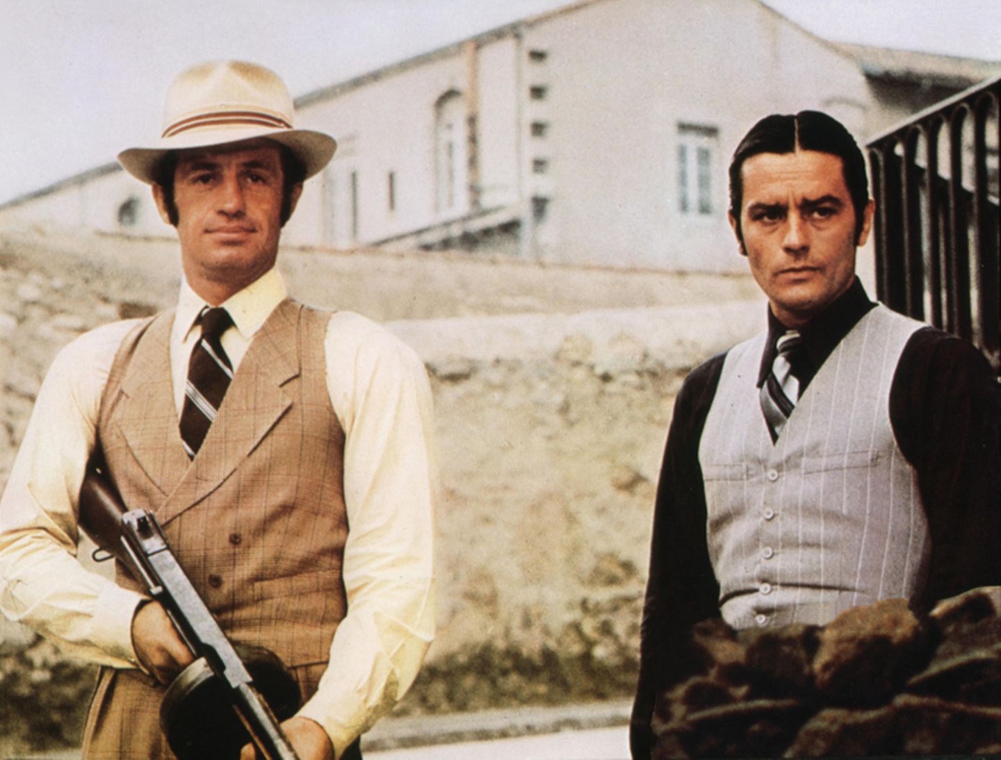 Einen gewaltigen Kinoerfolg feierte Jean-Paul Belmondo 1970 an der Seite von Alain Delon in dem Gangsterfilm "Borsalino". 