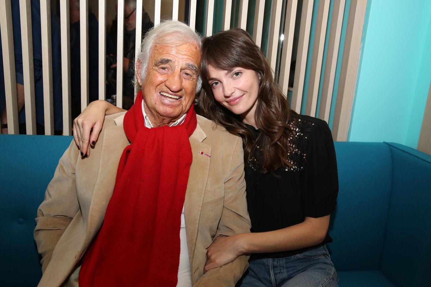 Stolzer Großvater: 1988 kam seine Enkeltochter Annabelle auf die Welt, die Tochter seiner Tochter Florence, die eine Karriere als Model eingeschlagen hat.