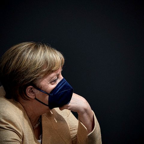 Angela Merkel hat ihre wohl letzte Rede im Bundestag genutzt, um für Armin Laschet in die Bresche zu springen