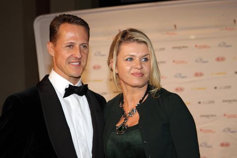 Corinna und Michael Schumacher im Jahr 2012