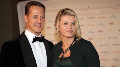 Corinna und Michael Schumacher im Jahr 2012