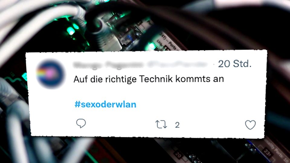 Auf Twitter geht zweideutiger Hashtag viral - "Bist du schon drin?"
