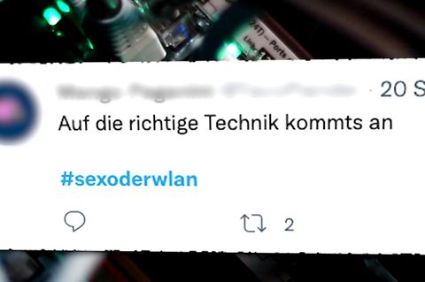Auf Twitter geht zweideutiger Hashtag viral - "Bist du schon drin?"