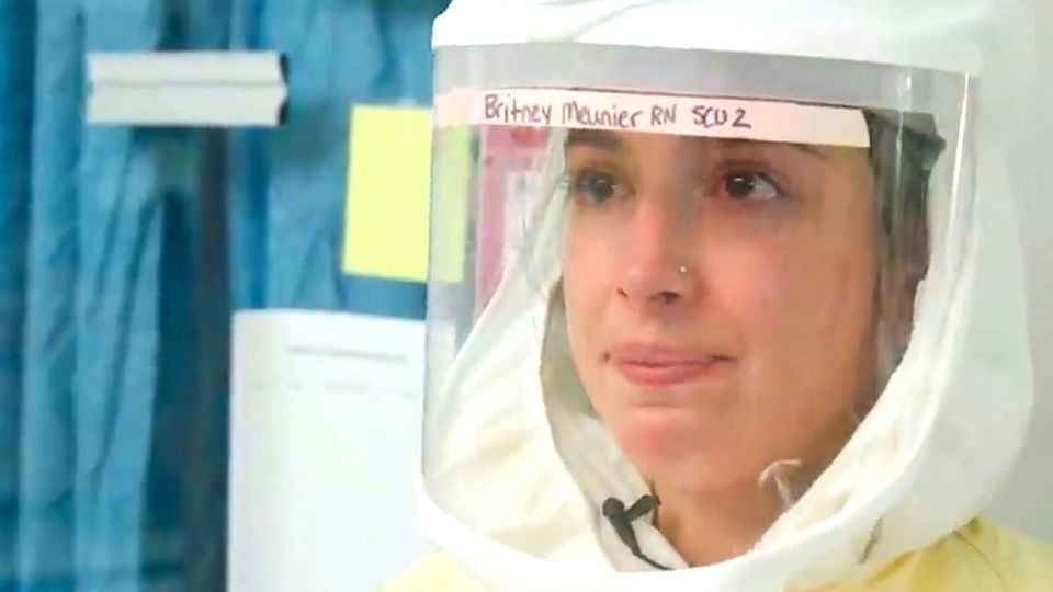 US-Krankenschwestern senden emotionalen Hilferuf von Intensivstationen