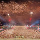 Feuerwerk in Pjöngjang