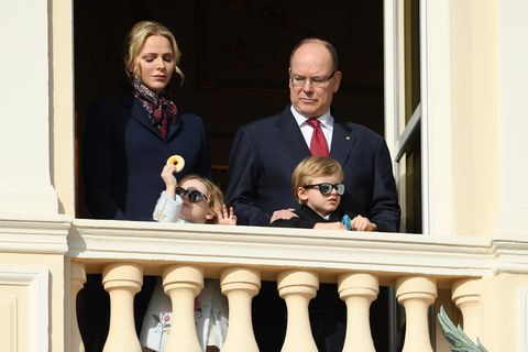 Charlene, Albert und die Zwillinge