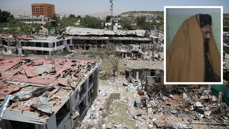 Afghanistan: Zerstörte Gebäude nach dem Anschlag auf die deutsche Botschaft 2017 in Kabul