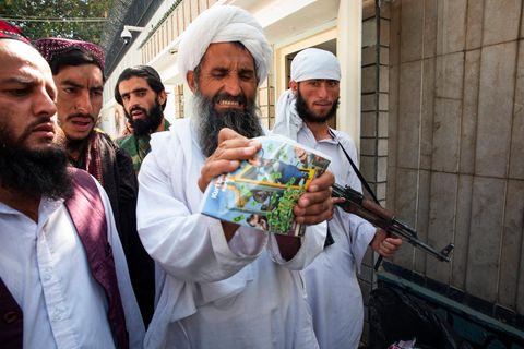 Der Kinderfilm "Kurt blir grusom" (Kurt wird grausam) wird von einem Taliban-Mitglied grausam zerstört