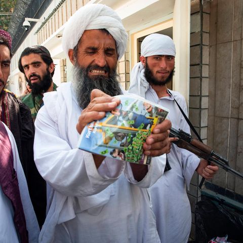 Der Kinderfilm "Kurt blir grusom" (Kurt wird grausam) wird von einem Taliban-Mitglied grausam zerstört