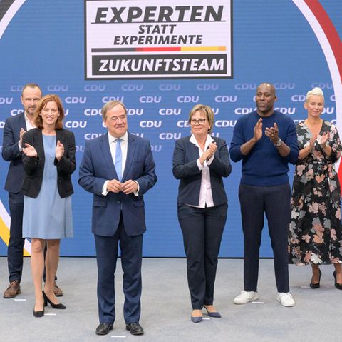 Das Zukunftsteam des Kanzlerkandidaten Armin Laschet – mit Leerstellen
