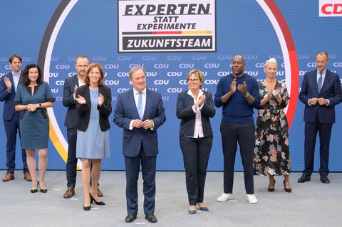 Das Zukunftsteam des Kanzlerkandidaten Armin Laschet – mit Leerstellen