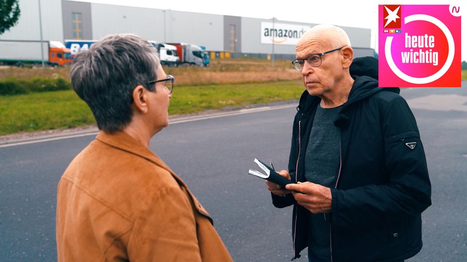 Günter Wallraff und sein Reporterteam haben die Arbeitsbedingungen bei Amazon recherchiert