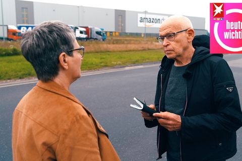 Günter Wallraff und sein Reporterteam haben die Arbeitsbedingungen bei Amazon recherchiert