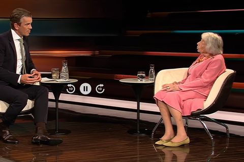 Markus Lanz interviewt die Holocaust-Überlebende Margot Friedländer