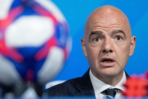 Fifa Präsident Gianni Infantino findet seine Idee, den Turnier-Rhythmus zu verkürzen, gut