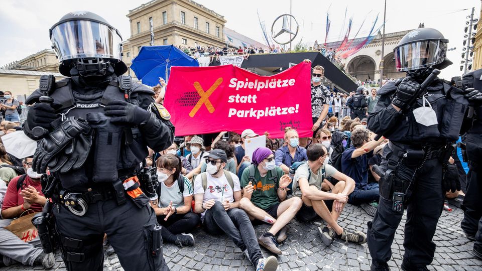 Proteste IAA München