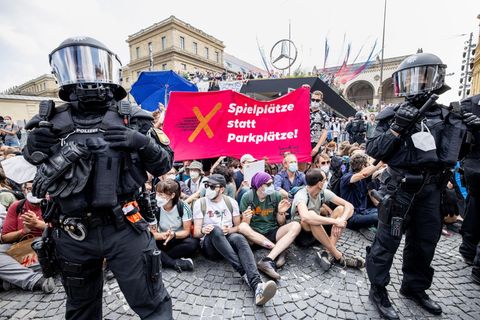 Proteste IAA München
