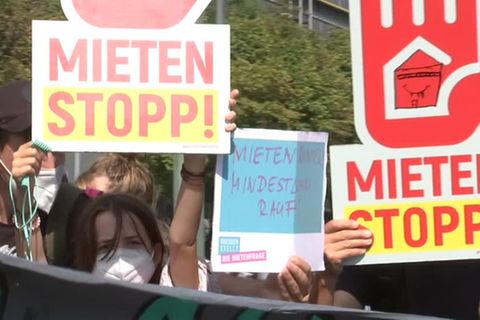 Video: Demo gegen zu hohe Mieten in Berlin