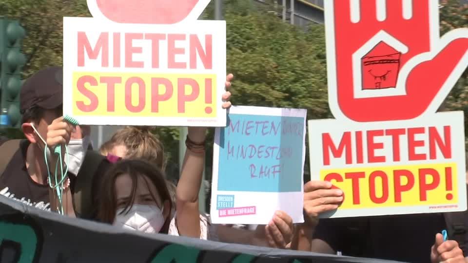 Video: Demo gegen zu hohe Mieten in Berlin