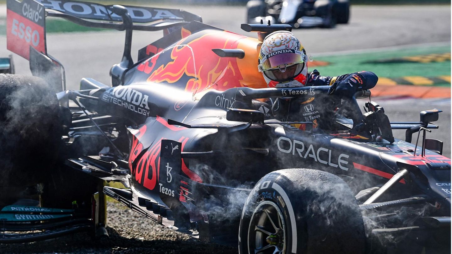 F1-Crash von Monza Verstappen