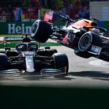 F1-Crash von Monza Abflug