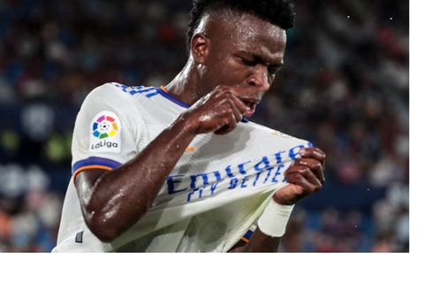 Vinicius Junior Real Madrid Levante La Liga 2021-22