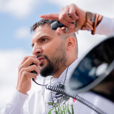 Attila Hildmann bei einer Kundgebung im Mai 2020 in Berlin