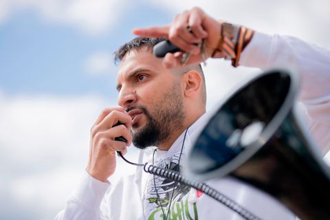 Attila Hildmann bei einer Kundgebung im Mai 2020 in Berlin