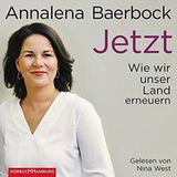 Viel wurde geschrieben über dieses Buch. Die wenigsten haben es jedoch wirklich gelesen. Denn die Debatte über Annalena Baerbocks "Jetzt. Wie wir unser Land erneuern" wurde überschattet von Plagiatsvorwürfen. Darüber wurde der Inhalt vergessen. Das ist schade. Denn über weite Strecken liefert dieses Hörbuch einen guten Überblick darüber, wie die Grünen-Chefin als Mensch tickt - und was die Deutschen von ihr als Regierungschefin erwarten dürfen. Auch wenn derzeit wenig danach aussieht, als würde sie demnächst das Land führen - Vizekanzlerin ist nach wie vor realistisch.  Hier können Sie das Buch bei Audible downloaden