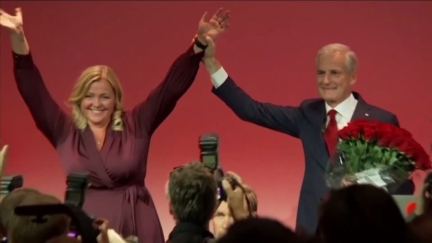 Regierungswechsel in Norwegen Sozialdemokraten gewinnen Parlamentswahl