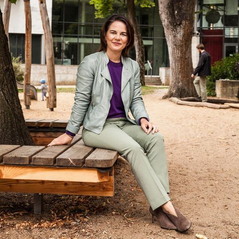 Annalena Baerbock während ihrer Wahlkampftour