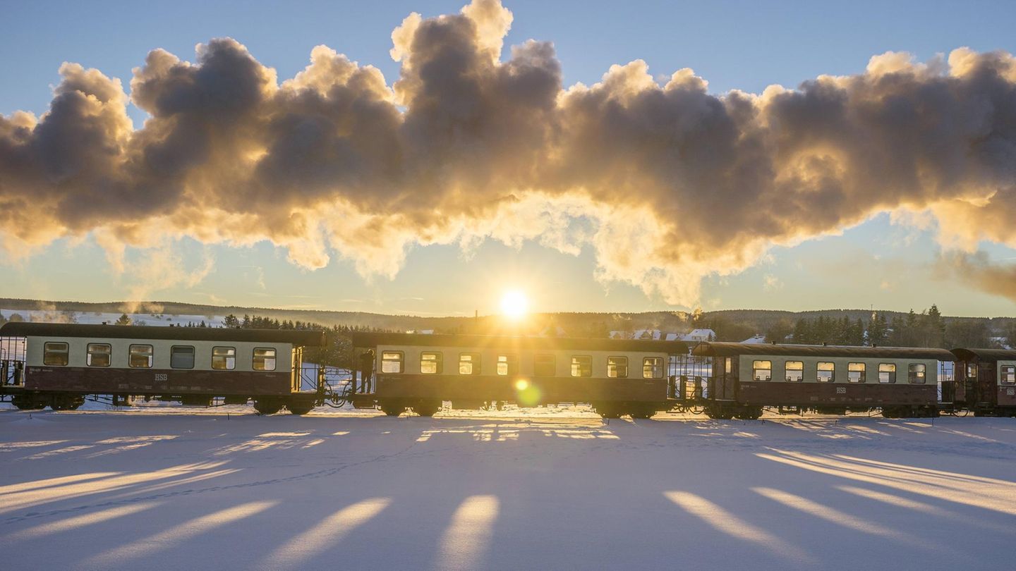Brockenbahn im Winter