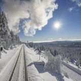 Brockenbahn im Winter