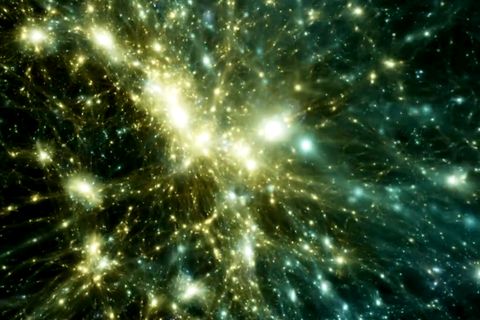 Größte Simulation des Universums: 100 Terabyte große Datei als Download