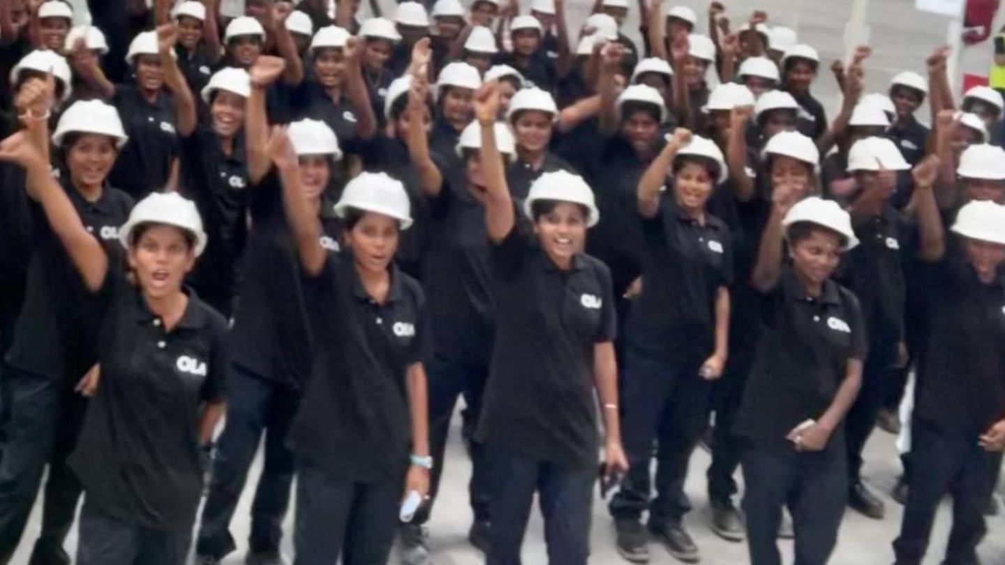 Ola Electric: Only women run the business in this factory