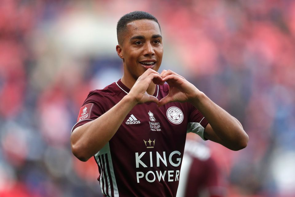 Youri Tielemans joie finale FA Cup