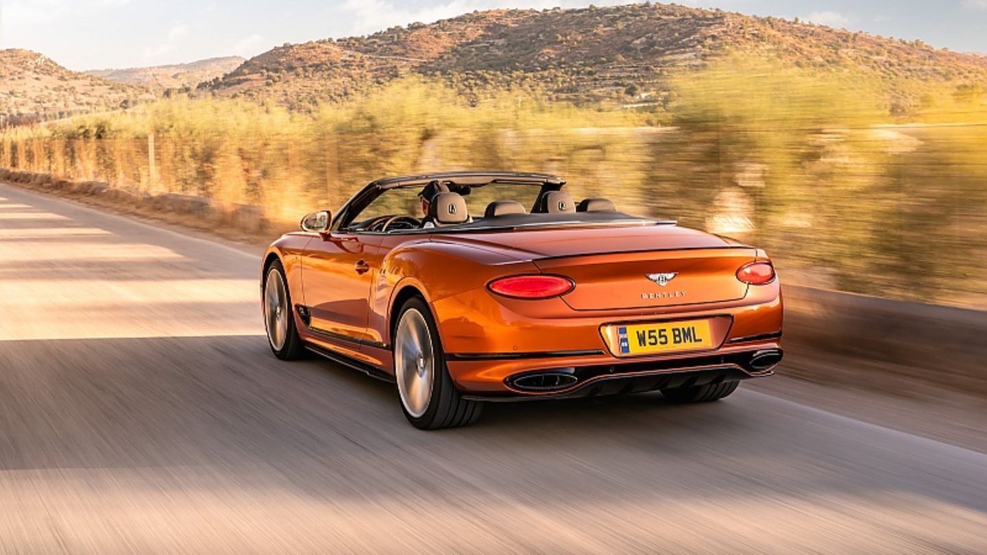 Bentley Continental GTC Speed: Achterbahn