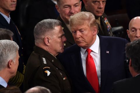 Mark Milley Donald Trump