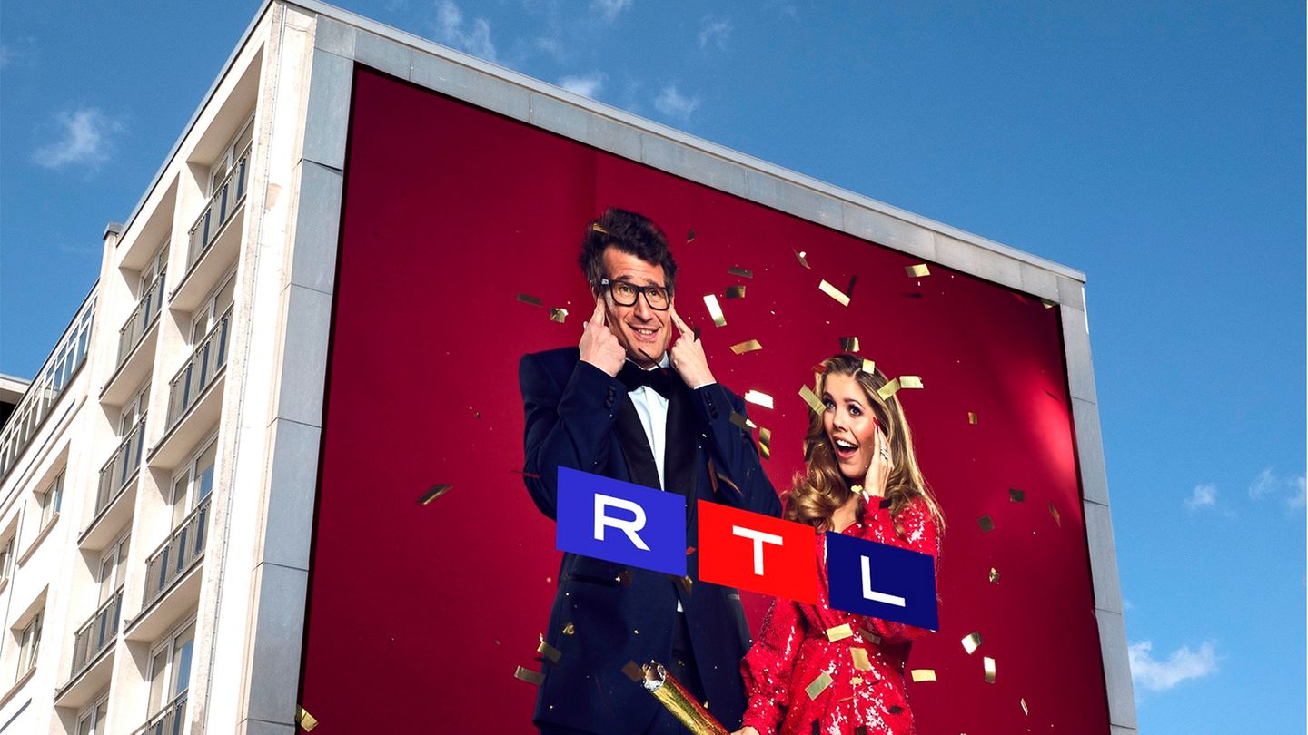 Eine der neuen Logovarianten von RTL.