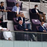 Fifa-Funktionäre auf Fußballtribüne