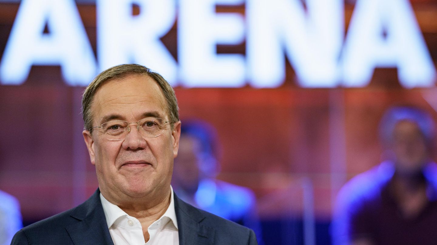ARD “Wahlarena”: Armin Laschet answers the questions of the citizens