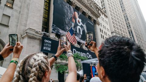 Am Mittwoch ging die Schuhmarke On in New York an die Börse