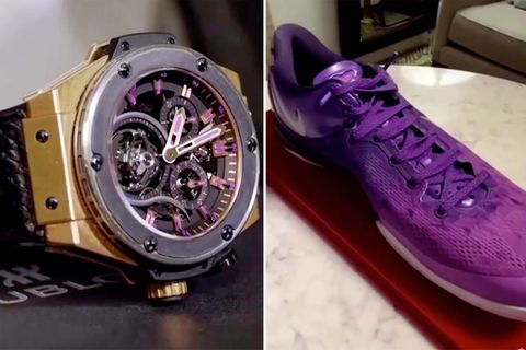 Tödlich verunglückter NBA-Star: Kobe Bryant: Signierte Luxus-Uhr und Sneaker kommen unter den Hammer