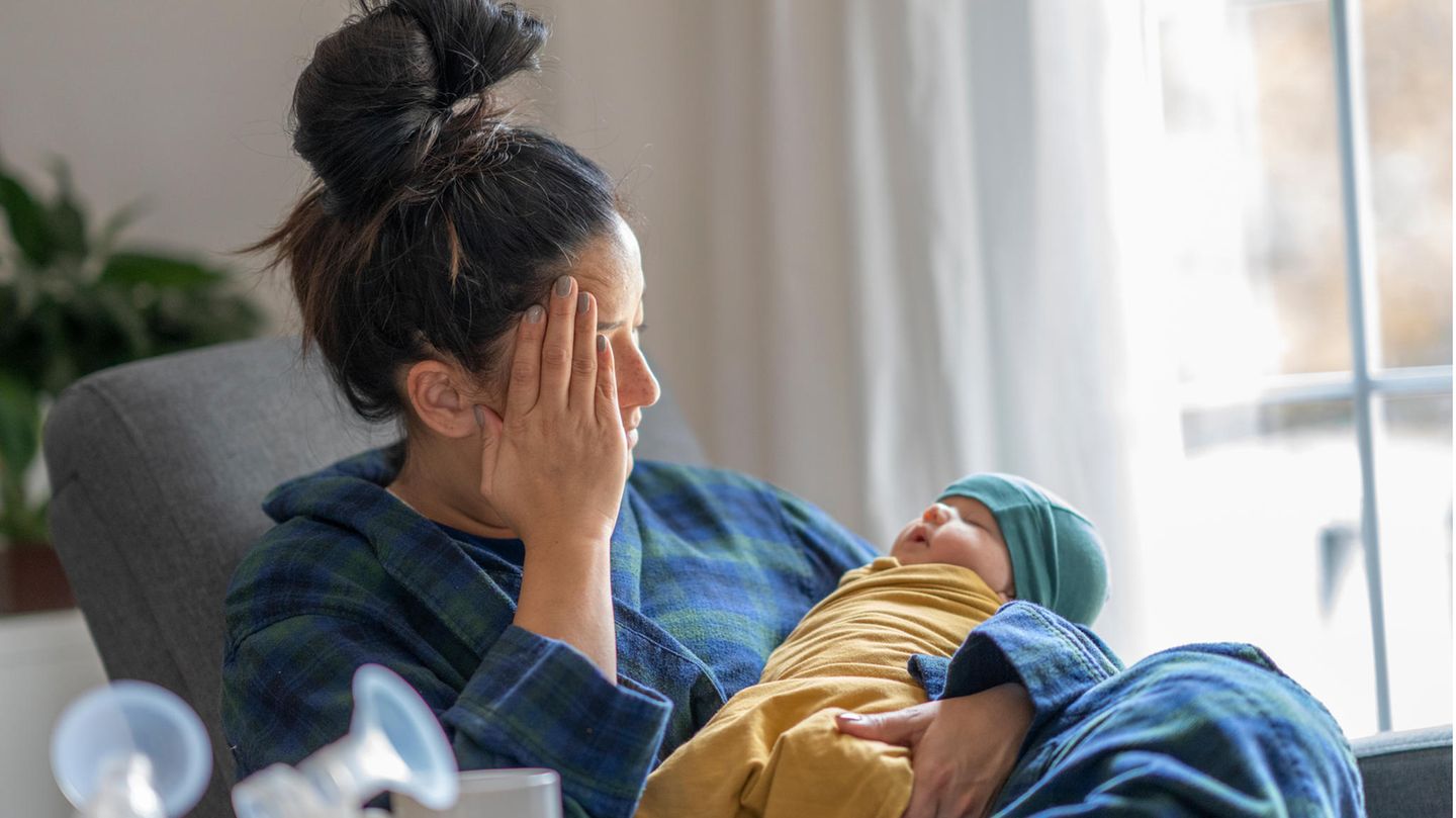 Lähmende Traurigkeit statt Babyglück
