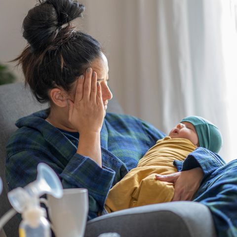 Lähmende Traurigkeit statt Babyglück