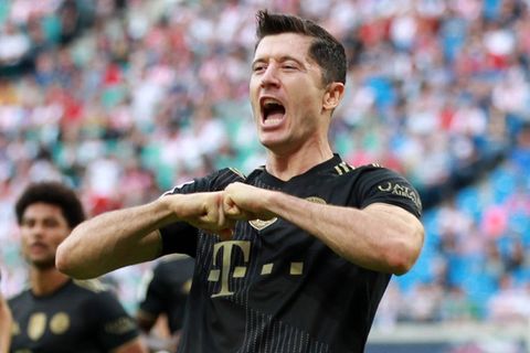 Lewandowski Bayern RB Leipzig Bundesliga 11 09 2021