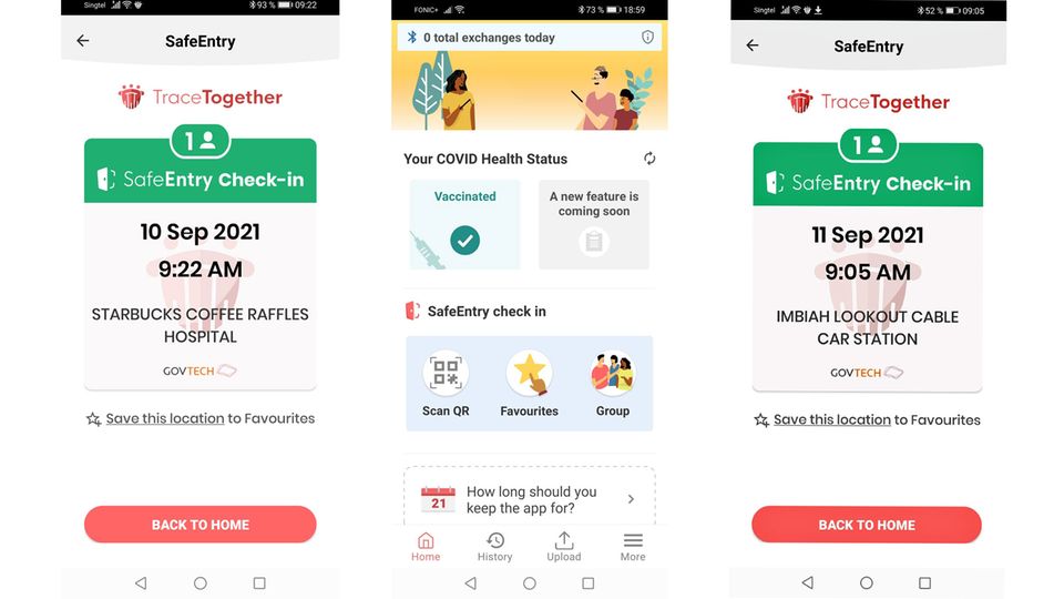 Trace Together App